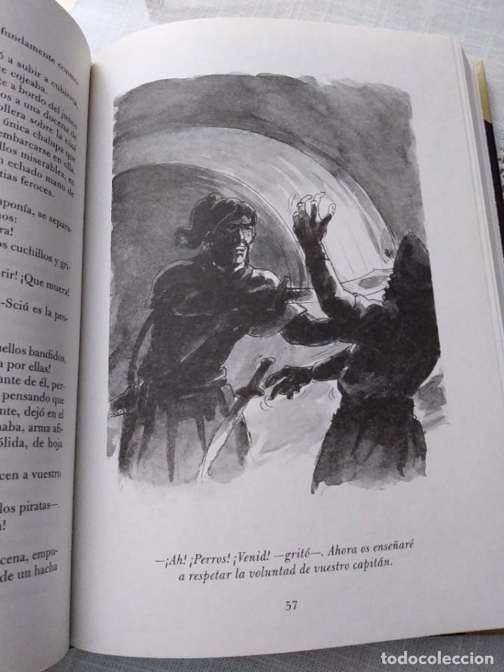 Libros de segunda mano: EMILIO SALGARI &rdquo;LA PERLA DEL R&Iacute;O ROJO&rdquo; - Foto 7