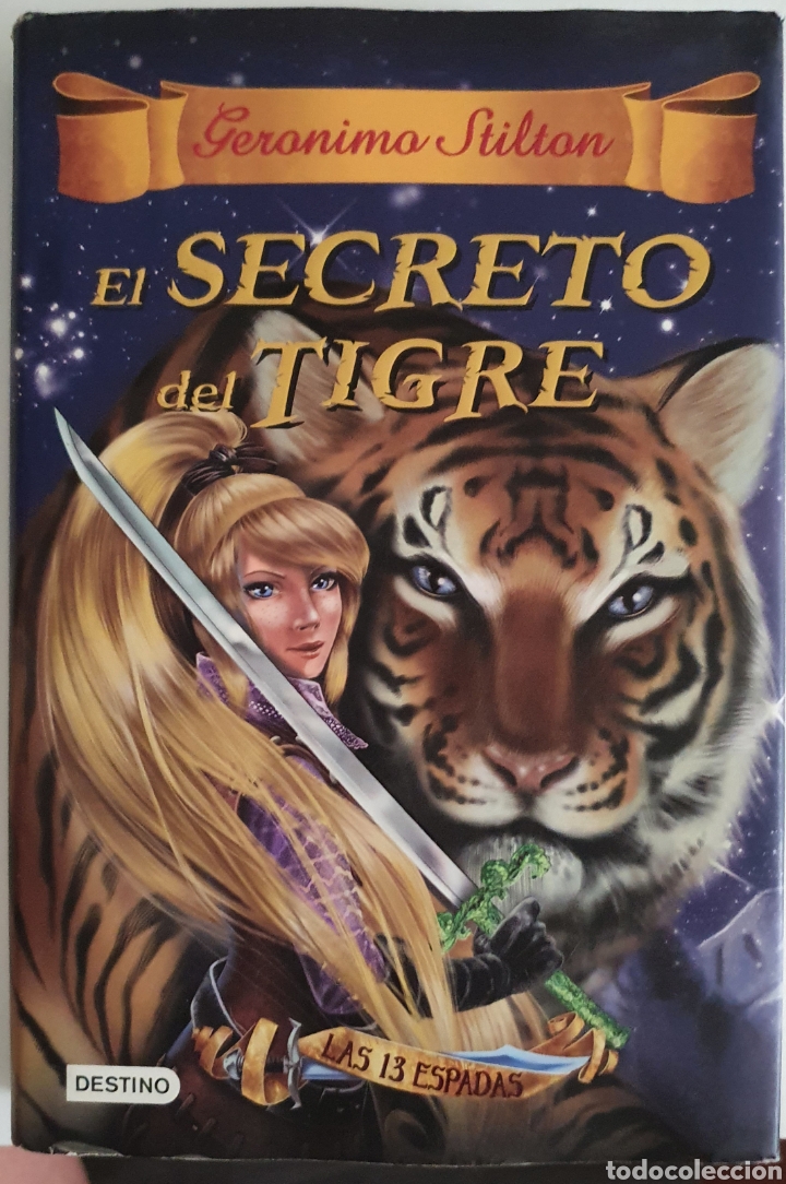 Libros de segunda mano: Geronimo stilton el secreto del tigre las 13 espadas