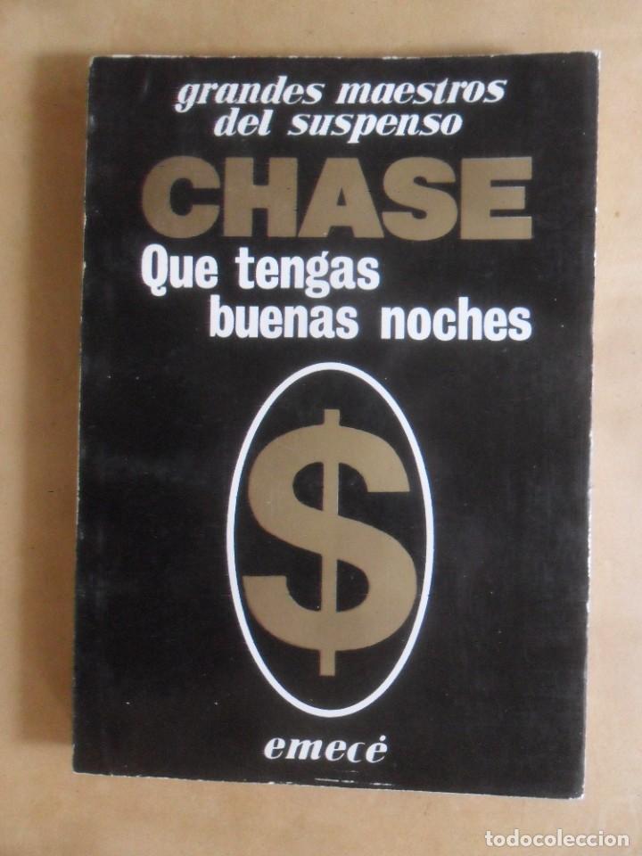 Libri di seconda mano: QUE TENGAS BUENAS NOCHES - JAMES ADLEY CHASE - EMECE - 1983
