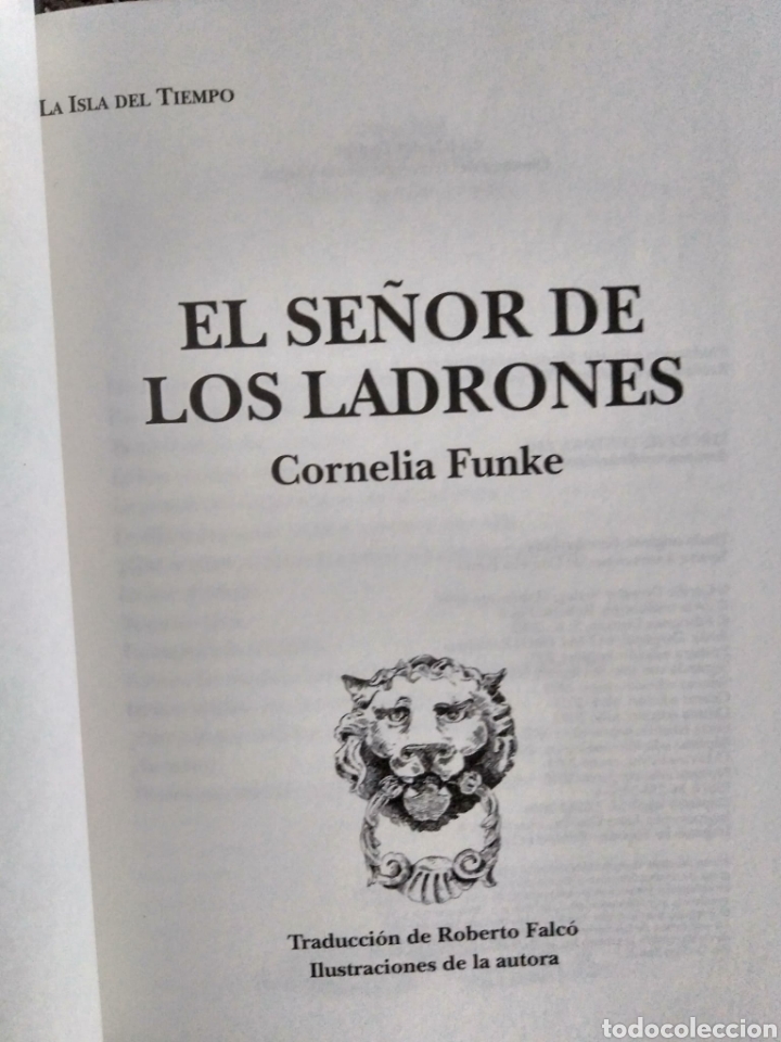 Libros de segunda mano: El se&ntilde;or de los ladrones / Cornelia Funke - Foto 2