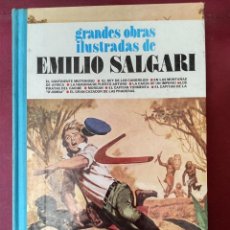 Libros de segunda mano: GRANDES OBRAS ILUSTRADAS DE EMILIO SALGARI -VER FOTOS
