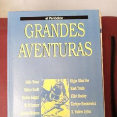 Libros de segunda mano: GRANDES AVENTURAS - TOMO 2 -ED. EL PERIODICO - SOLO TAPAS -VER FOTO