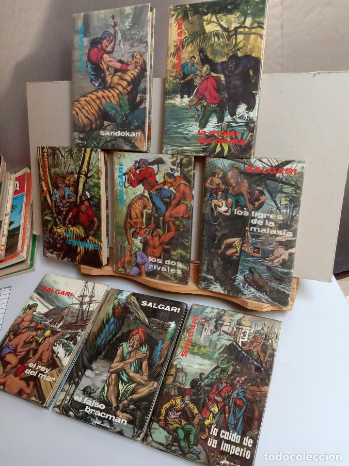 Pack de livros de Emilio Salgari em segunda mão durante 4 EUR em  Alicante/Alacant na WALLAPOP
