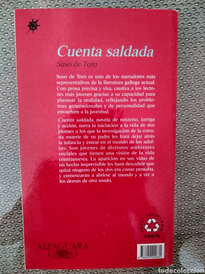 Libros de segunda mano: Cuenta saldada / Suso del Toro - Foto 3