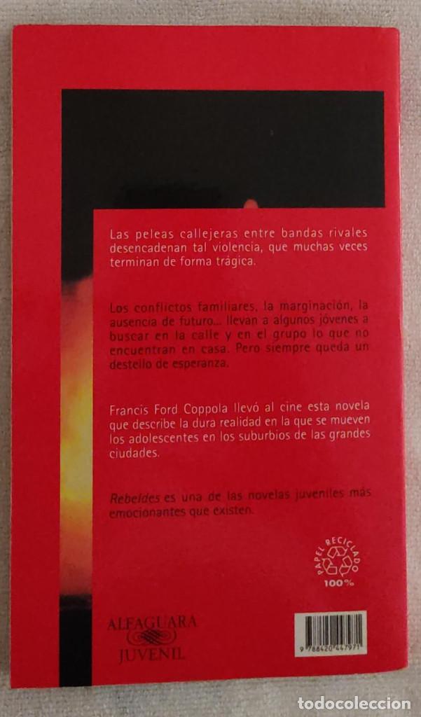 Libros de segunda mano: REBELDES. - Foto 2