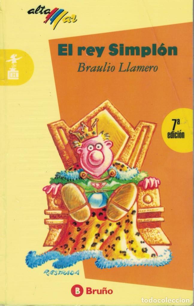Libros de segunda mano: Braulio Llamero, El Rey Simpl&oacute;n - Foto 1