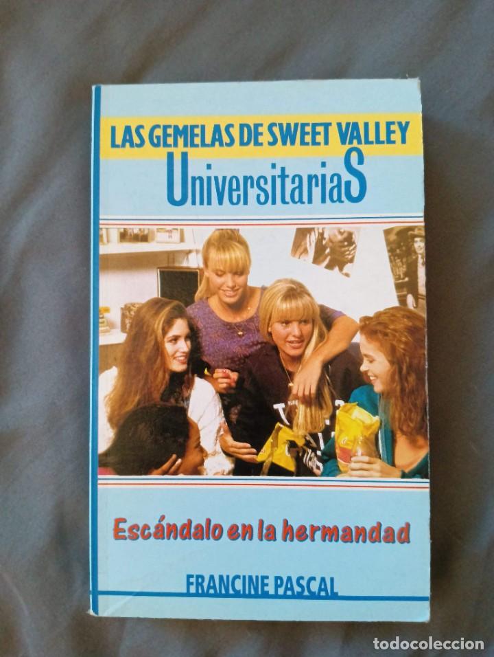Libros de segunda mano: Las gemelas de Sweet Valley Esc&aacute;ndalo en la hermandad Francine Pascal
