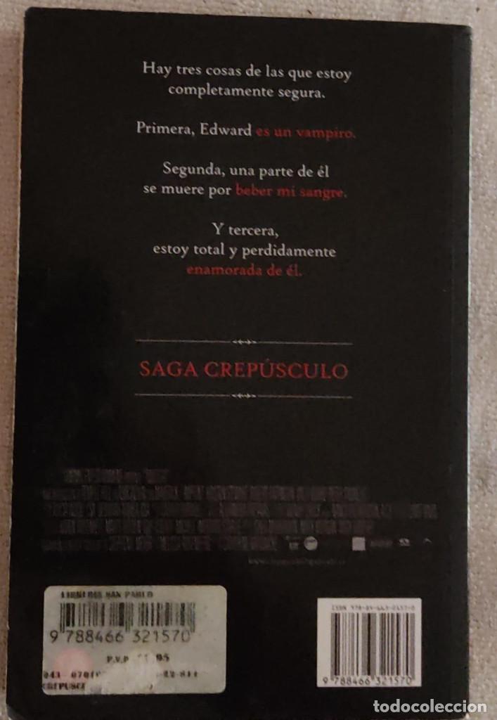Libros de segunda mano: CREP&Uacute;SCULO. - Foto 2