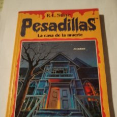 Libros de segunda mano: LIBRO PESADILLAS R. L. STINE LA CASA DE LA MUERTE N°4. Lote 365893156