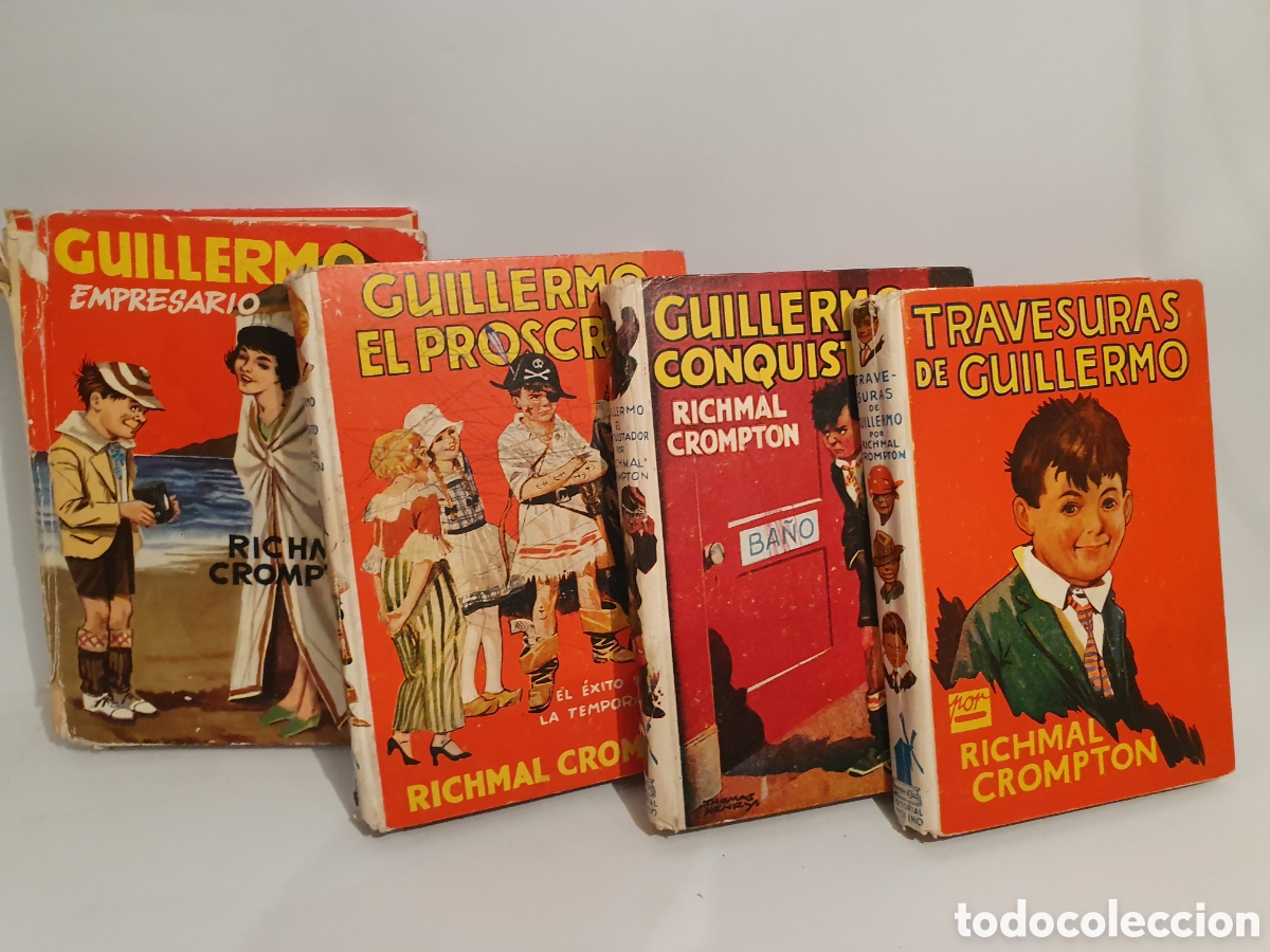 Libros de segunda mano: GUILLERMO. EDICIONES MOLINO. LOTE DE 4 LIBROS. - Foto 1