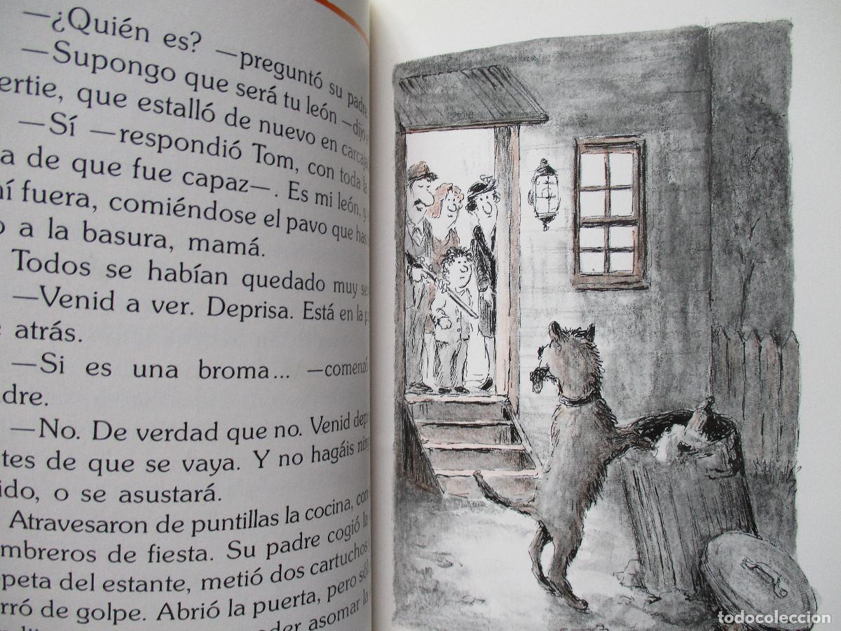 Libros de segunda mano: EL LE&Oacute;N DE TOM / MICHAEL MORPURGO 1993 - Foto 5