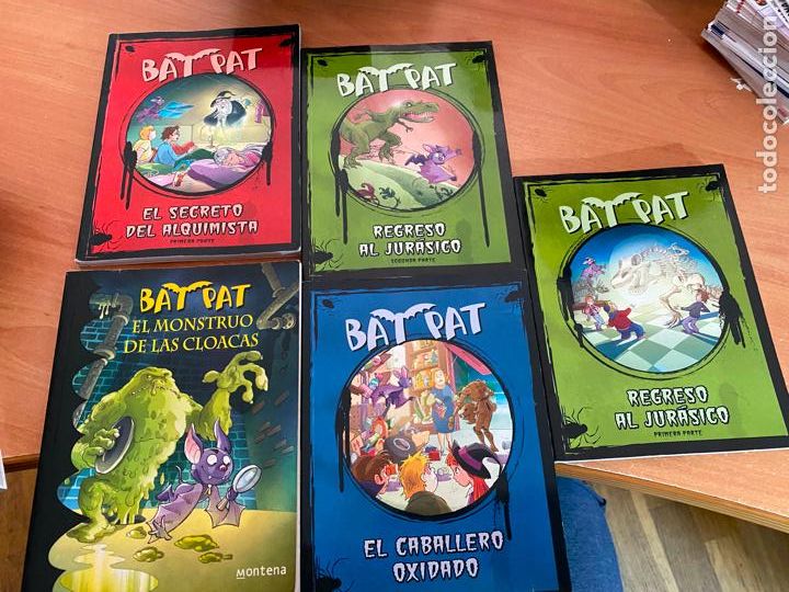 Libros de segunda mano: LOTE 5 LIBROS DIFERENTES BATPAT (LB57)