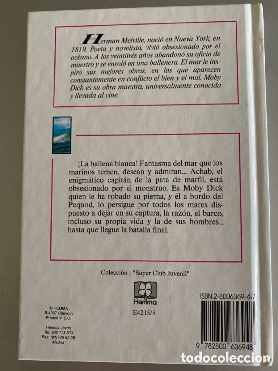 Libros de segunda mano: Moby Dick . Herman Melville - Foto 2