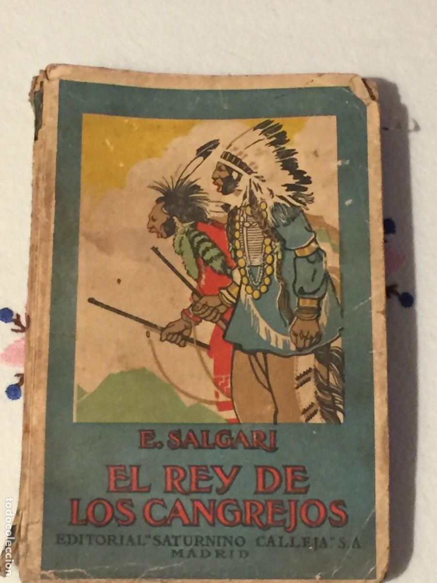 Libros de segunda mano: El rey de los cangrejos E. Salgari - Foto 1