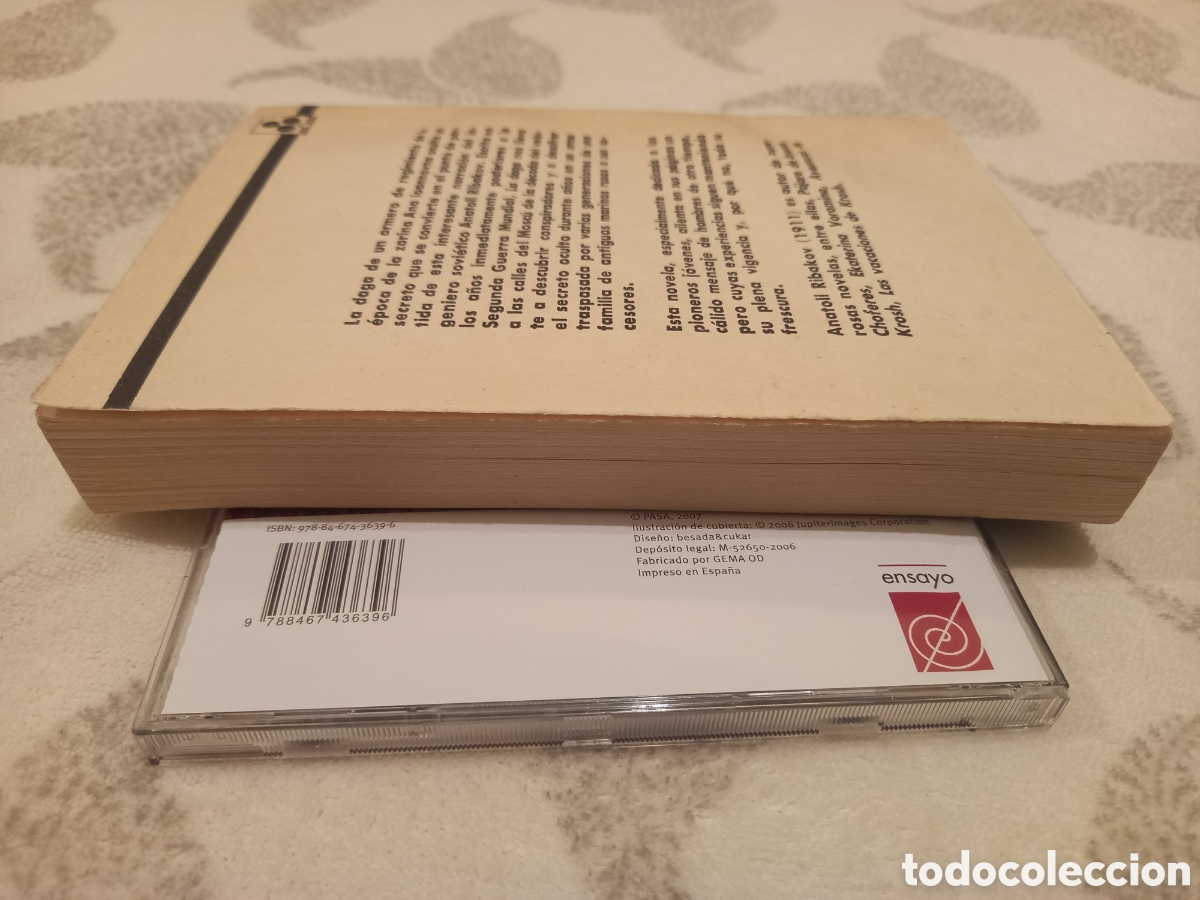 Libros de segunda mano: Ribakov, Anatoli: La daga - Foto 4