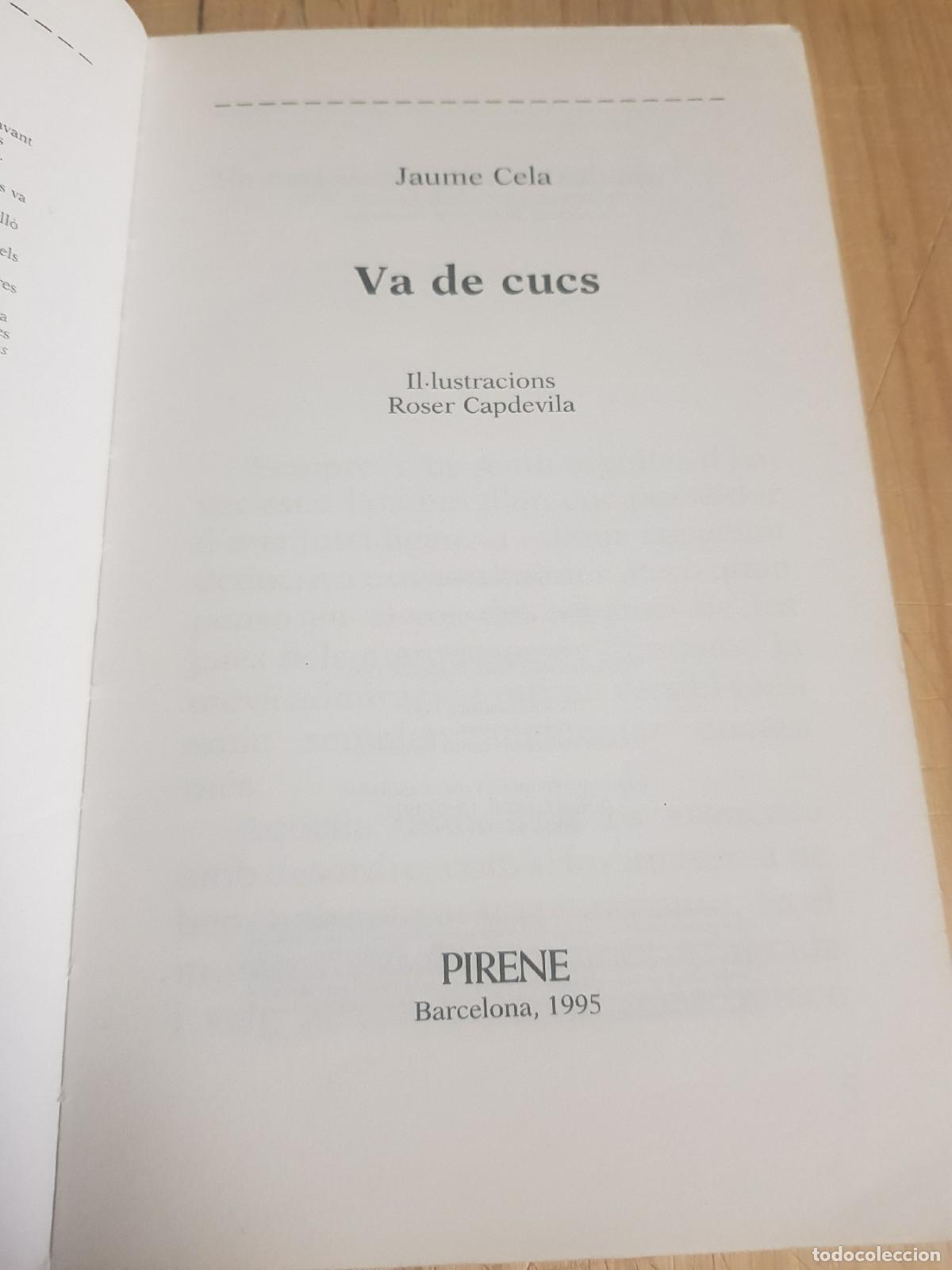 Libros de segunda mano: Va de cucs - Jaume Cela - Foto 7