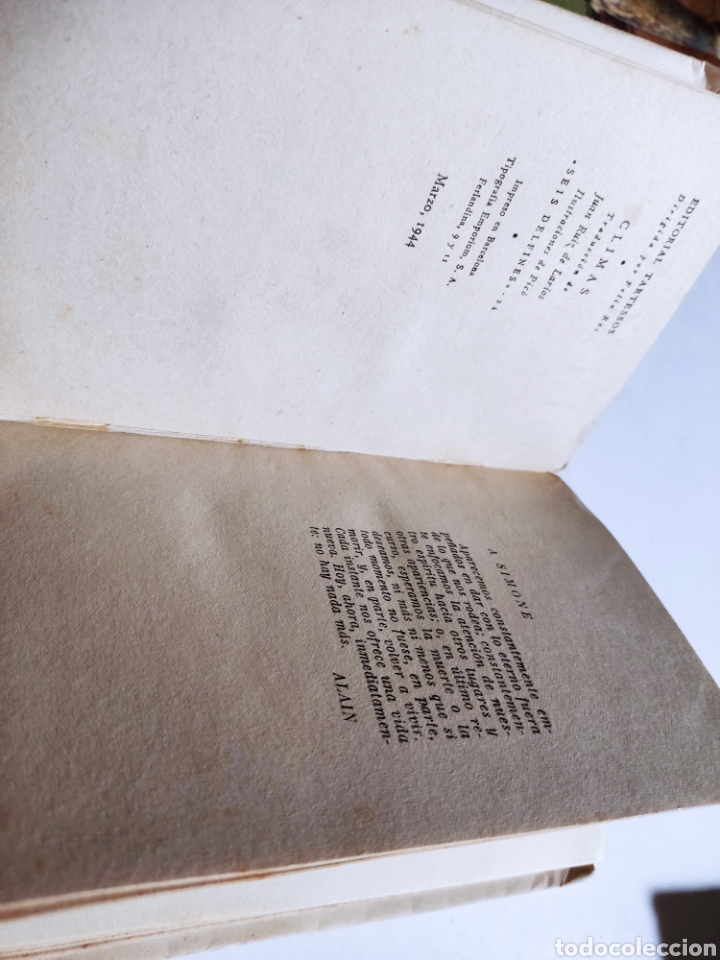 Libros de segunda mano: Libro Climas, Andr&eacute; Maurois - Foto 3