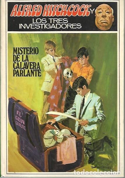 Libros de segunda mano: 11 ALFRED HITCHCOCK Y LOS TRES INVESTIGADORES MISTERIO DE LA CALAVERA PARLANTE EDITORIAL MOLINO 1970