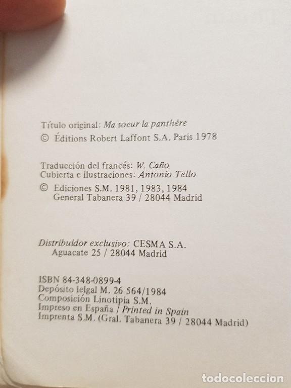 Libros de segunda mano: Mi hermana pantera - Djibi Thiam - Foto 5