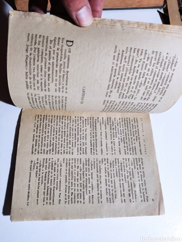 Libros de segunda mano: Libro El barco y la playa, Vicki Baum 1946 - Foto 3
