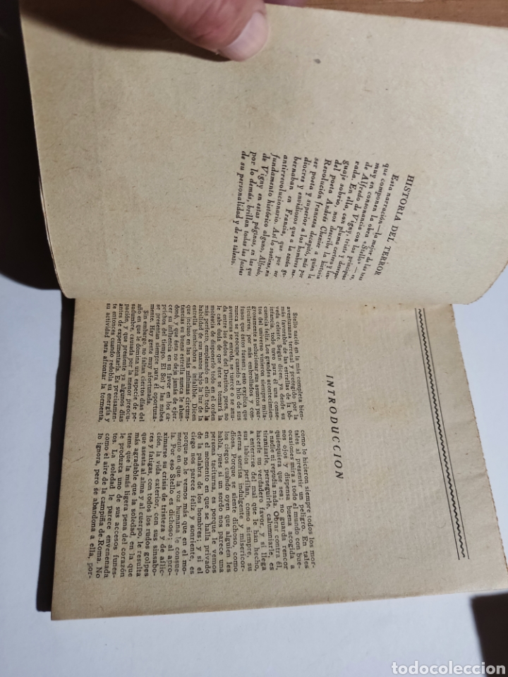 Libros de segunda mano: Libro historia del terror, Alfredo de Vigny - Foto 3
