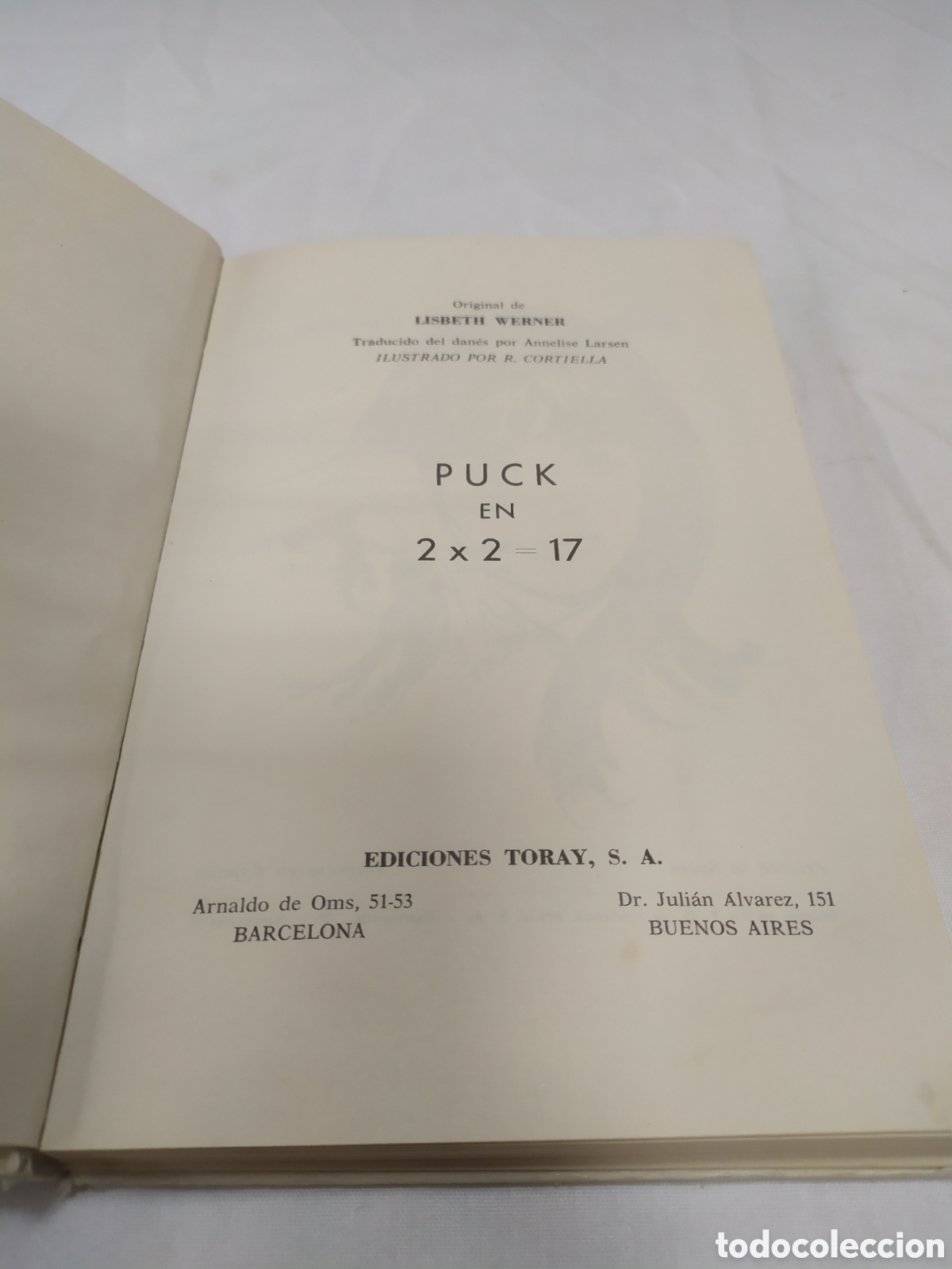 Libros de segunda mano: Puck en 2x2=17. Lisbeth Werner, 1971 - Foto 3