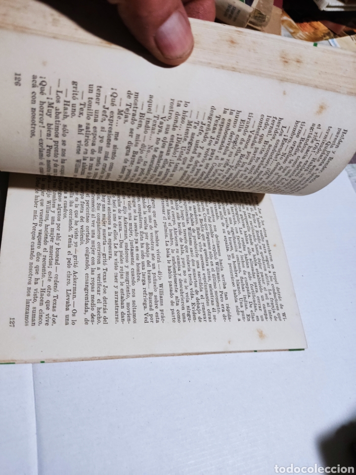 Libros de segunda mano: Libro El conductor de manadas,zane grey 1943 - Foto 5