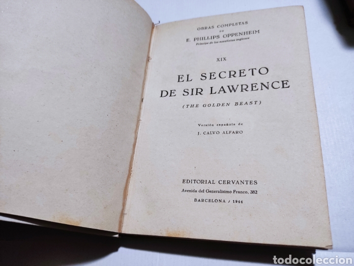 Libros de segunda mano: Libro El secreto de Sir Lawrence - Foto 2