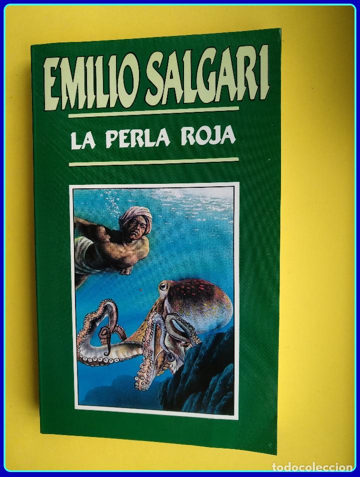 Libros de segunda mano: Emilio Salgari, Orbis 1987, 59 La perla roja - Foto 1