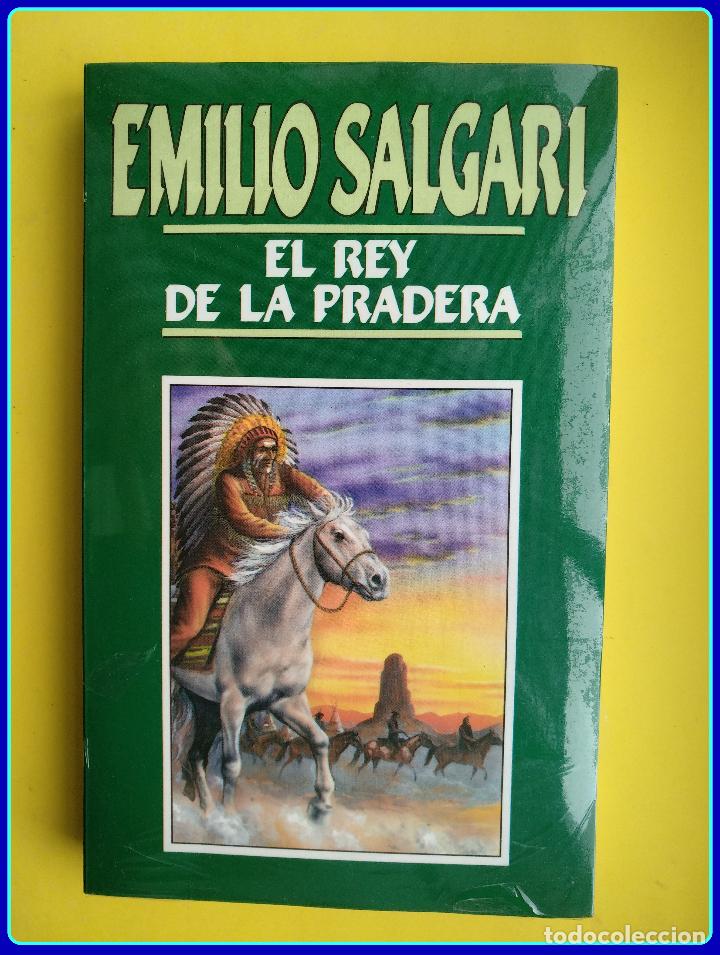 Libros de segunda mano: Emilio Salgari, Orbis 1987, 51 El rey de la pradera - Foto 1