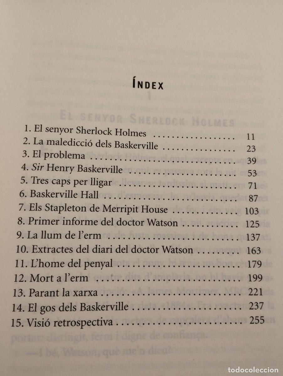 Libros de segunda mano: EL GOS DE BASKERVILLE (ARTHUR CONAN DOYLE) - Foto 3