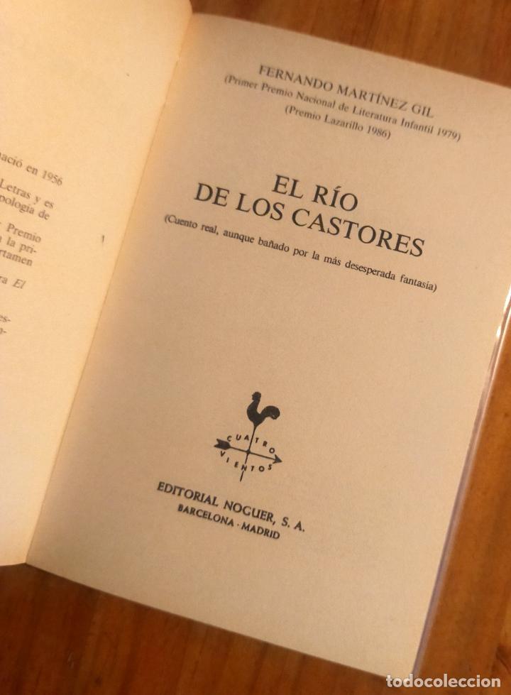 Libros de segunda mano: EL R&Iacute;O DE LOS CASTORES. - Foto 4