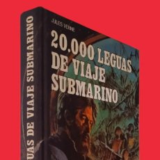 Libros de segunda mano: CLÁSICOS DE LA JUVENTUD. 20.000 LEGUAS DE VIAJE SUBMARINO. MUY BUEN ESTADO. JULIO VERNE.