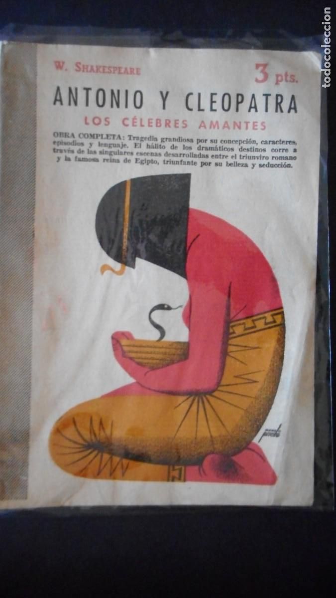 Libros de segunda mano: ANTONIO Y CLEOPATRA ( SHAKESPEARE) / C-18 - Foto 1
