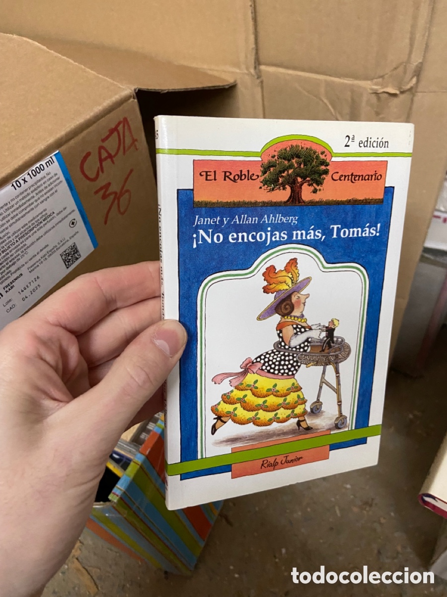 Gebrauchte B&uuml;cher: Caja36 Janet y Allan Ahlberg &iexcl;No encojas m&aacute;s, Tom&aacute;s!