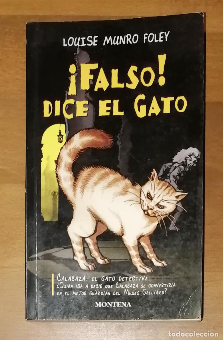 Libri di seconda mano: MUNRO FOLEY, Louise. &iexcl;Falso! dice el gato (Misterio Montena ; 1). - 1&ordf; ed. - 1999
