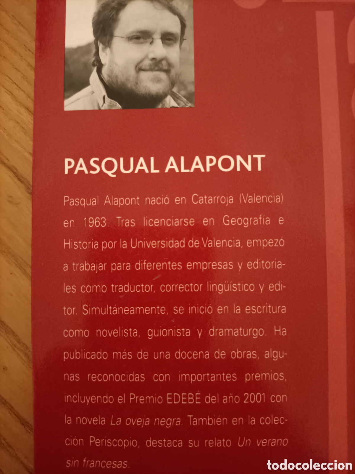 Libros de segunda mano: Llenos de rabia. Pasqual Alapont. Edebe - Foto 2