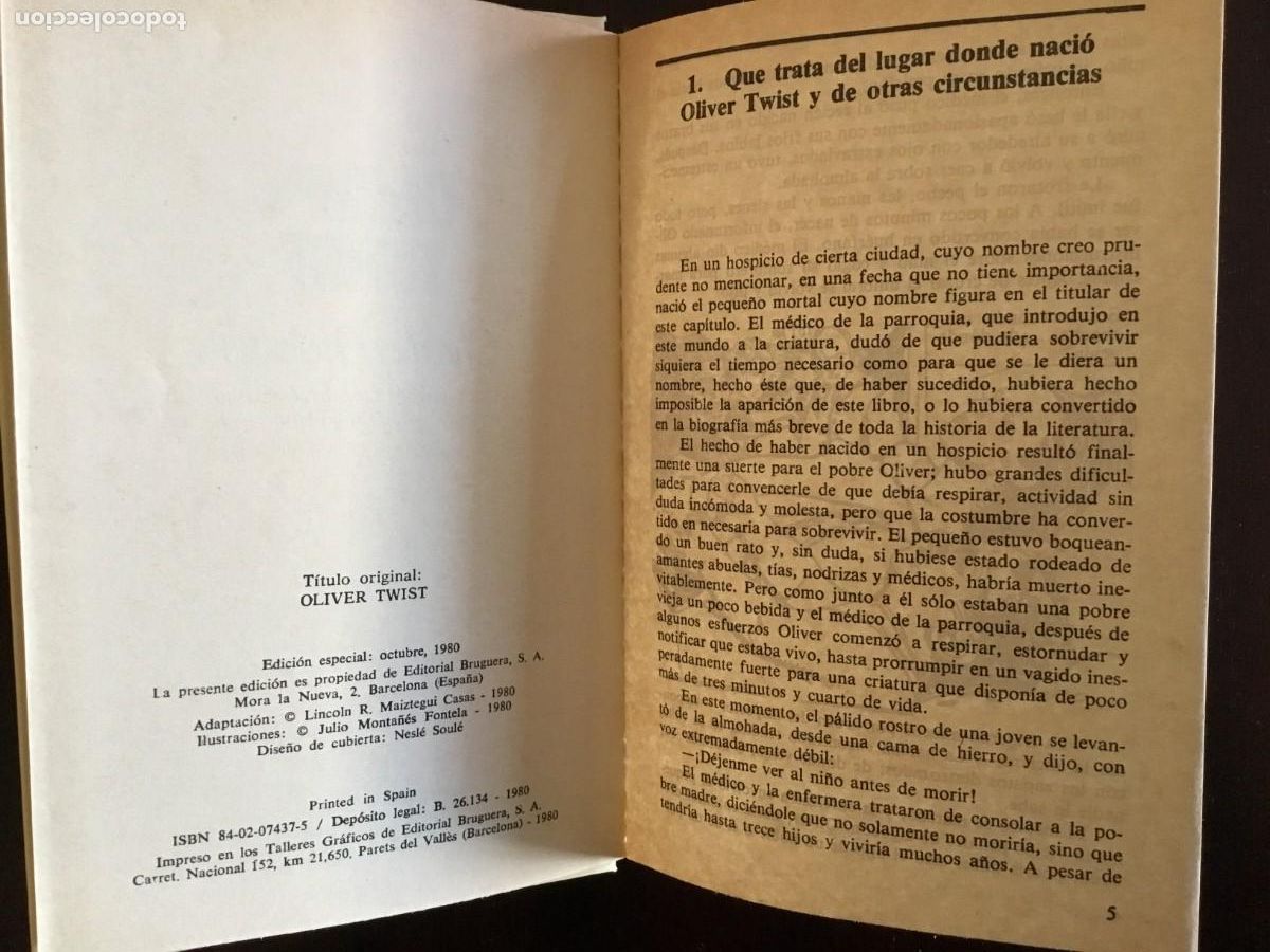 Libros de segunda mano: OLIVER TWIST - Foto 2