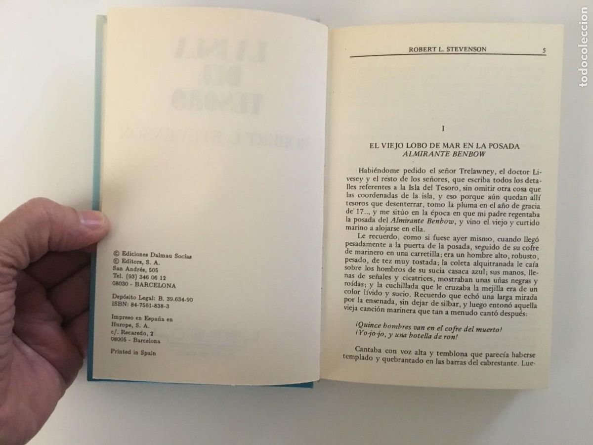 Libros de segunda mano: LA ISLA DEL TESORO - Foto 2