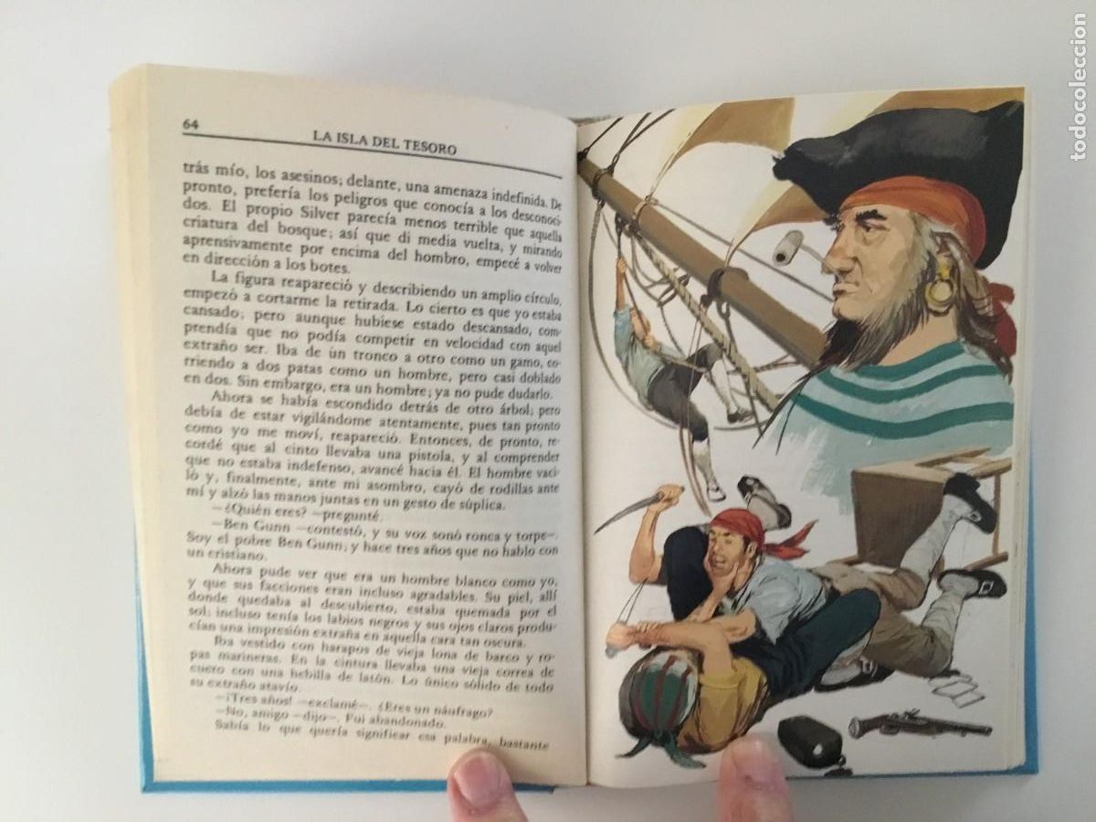 Libros de segunda mano: LA ISLA DEL TESORO - Foto 5