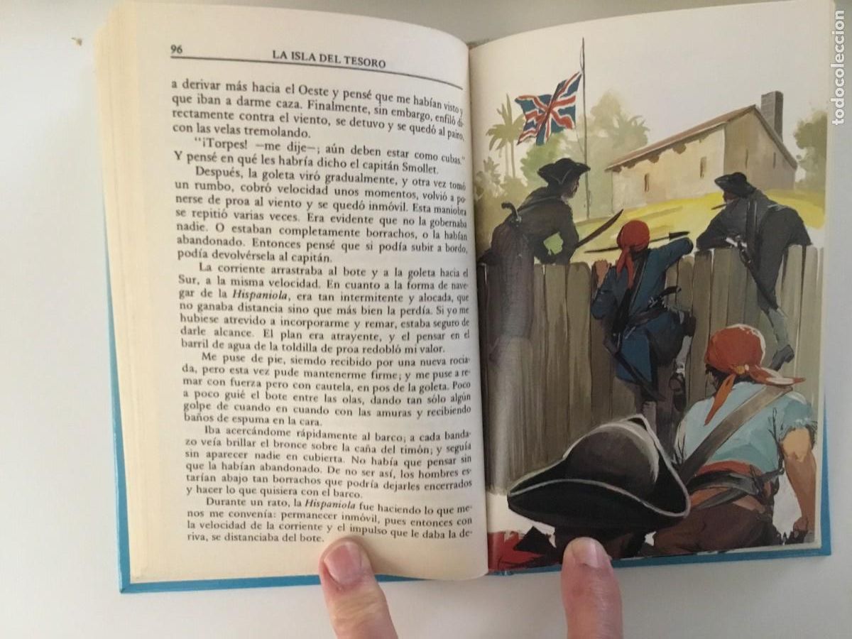 Libros de segunda mano: LA ISLA DEL TESORO - Foto 6
