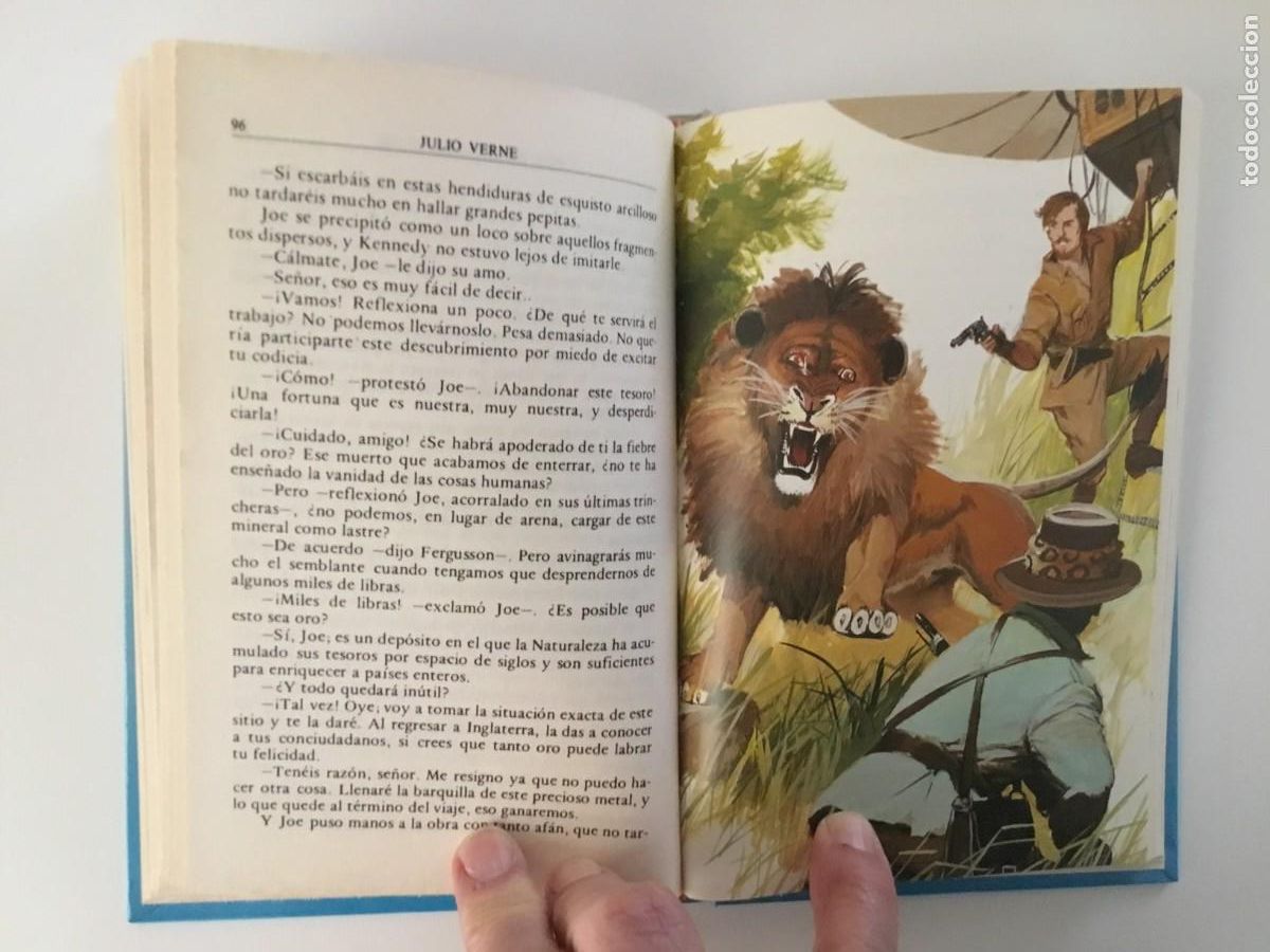 Libros de segunda mano: CINCO SEMANAS EN GLOBO - Foto 5