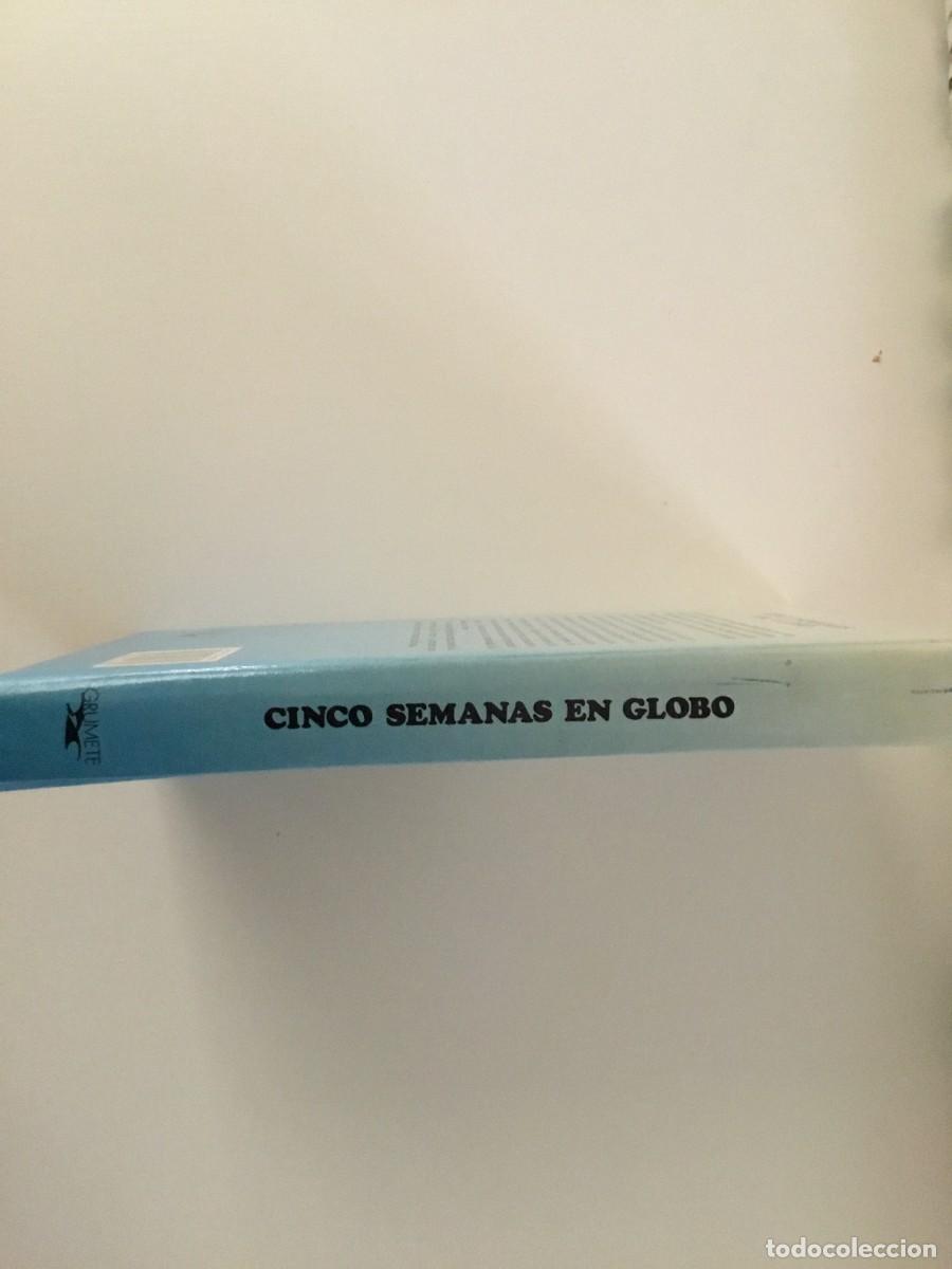 Libros de segunda mano: CINCO SEMANAS EN GLOBO - Foto 7