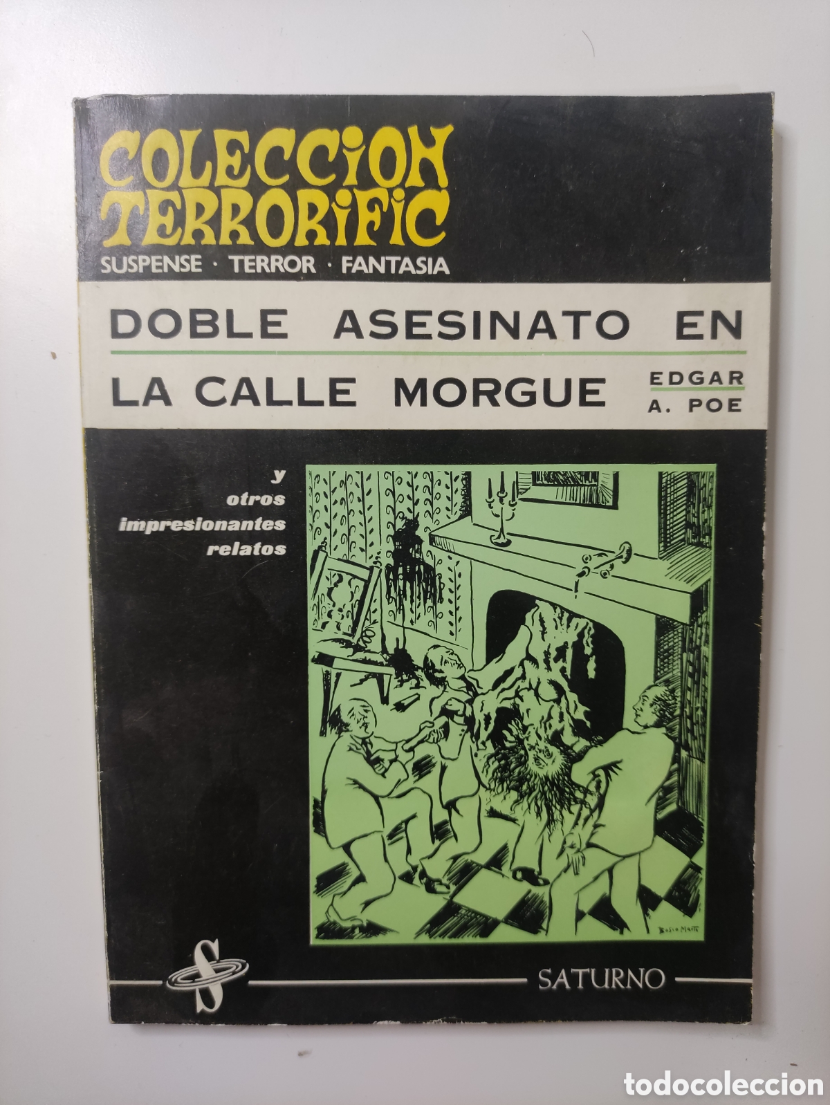 Libri di seconda mano: Doble asesinato en la calle morgue. Edgar A.poe
