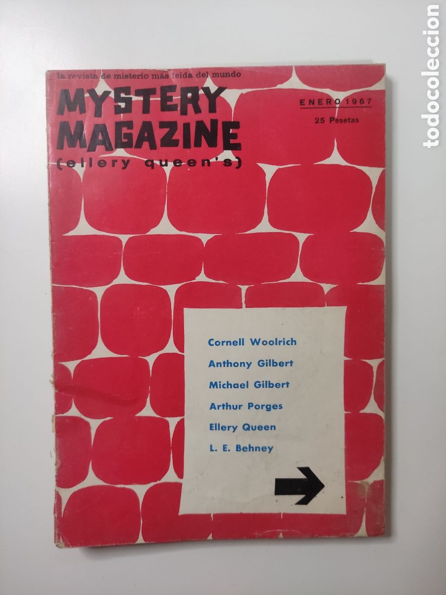 Libros de segunda mano: Mystery magazine enero 1967