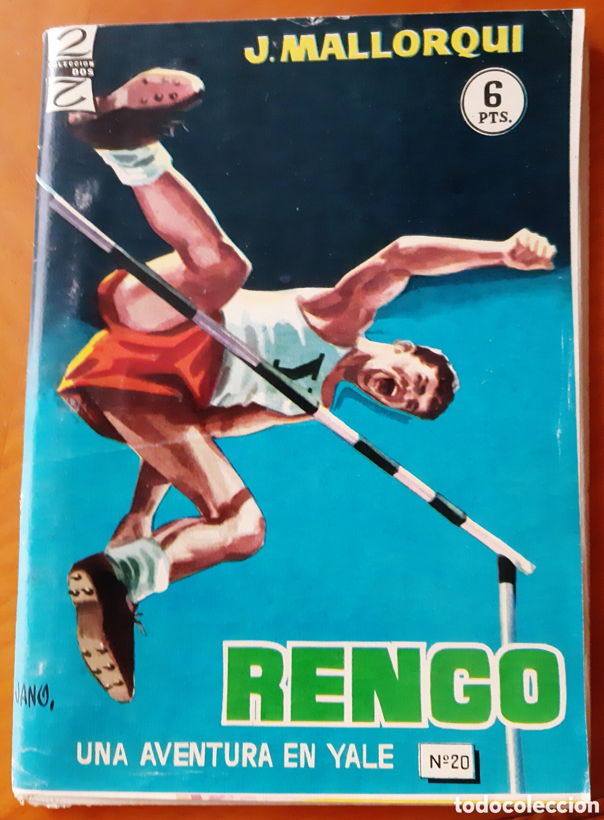 Libri di seconda mano: Novela Mallorqui a&ntilde;os 60. Portada de Jano. Original El Coyote