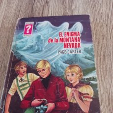 Libros de segunda mano: EL ENIGMA DE LA MONTAÑA NEVADA DE PAGE CARTER. Lote 399672764