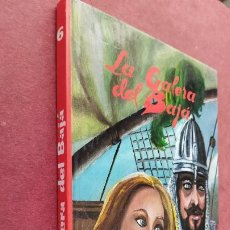 Libros de segunda mano: SERIE AVENTURAS Nº 6 - EMILIO SALGARI - LA GALERA DEL BAJÁ - EDITORIAL DINTEL 1982 TAPA DURA. Lote 400920064