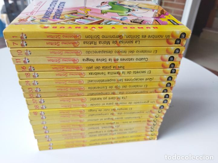 Libros de segunda mano: GER&Oacute;NIMO STILTON - 20 LIBROS - EDICIONES DESTINO - Foto 2