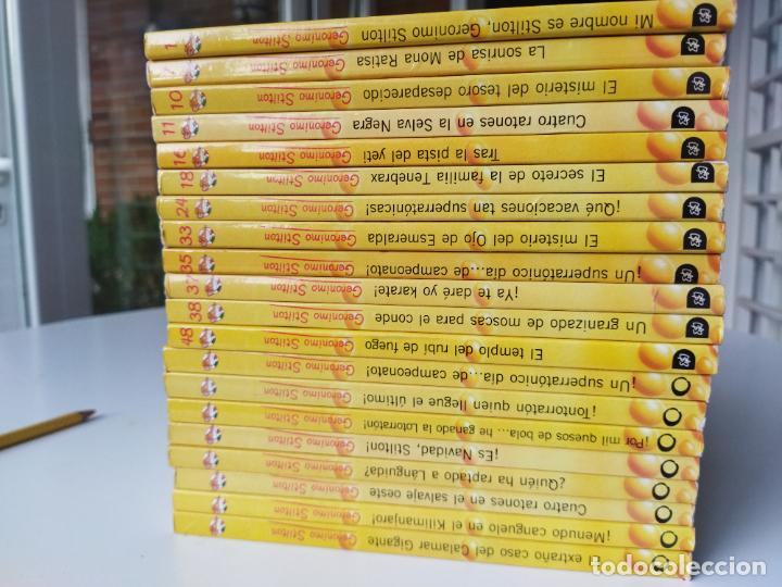 Libros de segunda mano: GER&Oacute;NIMO STILTON - 20 LIBROS - EDICIONES DESTINO - Foto 3